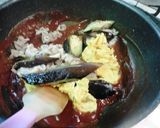 なす豚玉の味噌チリソース作り方6写真