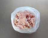 材料2つ☆豚こまキャベツの簡単回鍋肉。作り方1写真