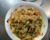 レンジクリーミーピリ辛シーフード炒飯弁当作り方12写真