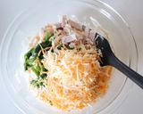 簡単な【豆腐とベーコンのマヨチーズ焼き】作り方2写真