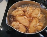 冷凍もちきんで♪甘辛もちきん煮込みうどん作り方2写真