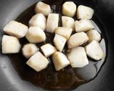 みたらし風 里芋の甘だれ煮っころがし作り方5写真