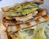 【簡単朝食】シナモンバナナホットサンド作り方2写真
