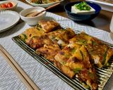 お好み焼き粉でもつくれる！チヂミ🌶️作り方5写真