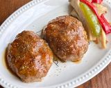オーブンで♩簡単ハンバーグ&添え野菜作り方6写真