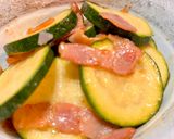 ズッキーニとベーコンのバター醤油炒め作り方5写真