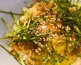 毎日のしろごはん●玉かけ海苔胡麻ごはん作り方1写真