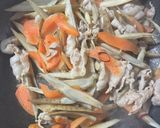 豚バラきんぴら作り方1写真