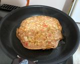 業スーの粉で作るふわシャキお好み焼き作り方7写真