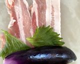 ごま香る豚ナス巻き　栄養バランス最強！作り方4写真