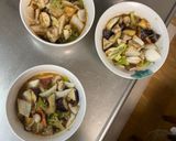 根菜茄子白菜オイすき焼き味温野菜サラダ作り方19写真