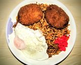 「豆腐焼きそば」作り方8写真