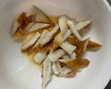 肉無チクワクきな粉トマト炒飯味野菜炒め作り方1写真