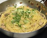秋刀魚としらすの和風ペペロンチーノ作り方23写真