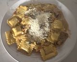 法蓮草とリコッタのラビオリ、きのこソース作り方5写真