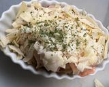 ケチャマヨでこく旨!コロッケチーズ焼き作り方4写真