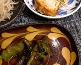 万願寺唐辛子と塩昆布和え作り方5写真