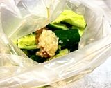 たたききゅうりの梅塩麹和え♪やみつき副菜作り方3写真