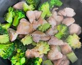 ブロッコリーと鶏肉のハニーマスタード炒め作り方4写真