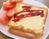卵焼きパンでつくる卵トースト作り方6写真