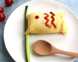 卵1個で作る!こいのぼりオムライス作り方8写真