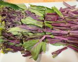 紅菜苔炒め作り方1写真