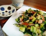 ＊胡瓜と茗荷と大葉のさっぱりサラダ＊作り方4写真