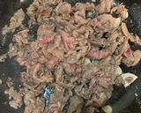牛肉と青菜のオイスターソース炒め作り方5写真