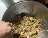 ひき肉の野菜よせ揚げ作り方2写真