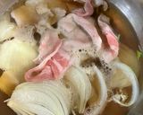 簡単　つけ肉そば作り方1写真