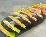 フライパンで茄子のハッセルバック豚しそチーズ作り方3写真