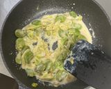生ハムのせ♪そら豆ソースのパスタ作り方5写真