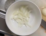 お一人様レンジ梅トマト親子丼味豚平焼き風作り方7写真