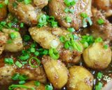 ご飯が進む！鶏もも肉と和栗のうんまいうんまい焼き作り方22写真