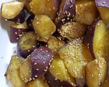 レンジで時短〜さつま芋のバターソテー作り方4写真
