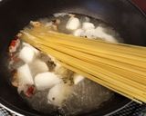 ワンパン★カブと鮭のクリーミーパスタ作り方5写真
