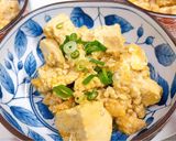包丁要らずで簡単!!【鶏ひき肉と豆腐の炒り煮】作り方8写真