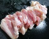 簡単！のらぼう菜と豚バラの回鍋肉作り方1写真