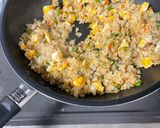 冷蔵庫で硬くなったご飯の救世主焼きメシ‼️作り方5写真