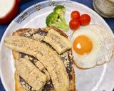 あんことバナナの和風トースト🍞作り方5写真