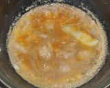 レンジで、親子丼の具作り方5写真