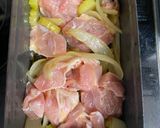 キャンプ飯！鶏もも肉の簡単白ワイン煮込み作り方4写真