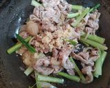 簡単今夜の夕飯！豚肉小松菜の生姜焼き主菜作り方6写真