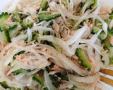 ゴーヤと玉ねぎとツナのサラダ作り方5写真