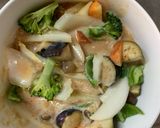肉無チクワ簡単オーロラソース味野菜炒め作り方14写真