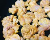 鶏もも肉のタンドリー風炒め作り方2写真