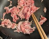 夏野菜とぶた肉のケチャップ炒め作り方8写真
