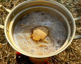 ▲山ごはん▲チーズそば作り方4写真