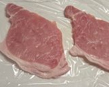 ポークステーキ(塩麹カレー)作り方1写真
