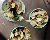 肉無チクワ洋風梅味噌クリーム味野菜炒め作り方11写真